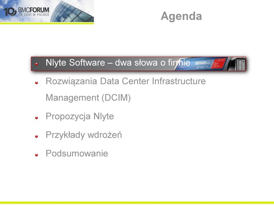 Infrastructure Management (DCIM)