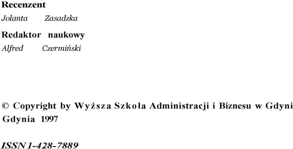 by Wyższa Szkoła Administracji i