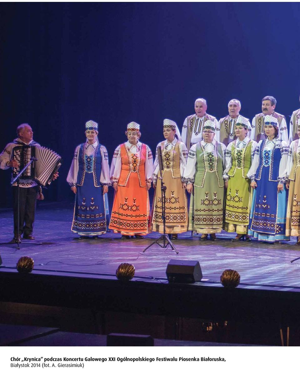 Festiwalu Piosenka Białoruska,