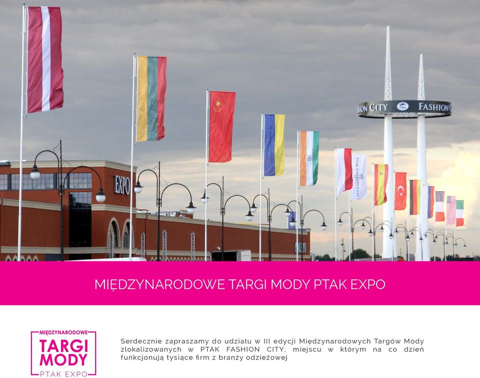 zlokalizowanych w PTAK FASHION CITY, miejscu w którym na