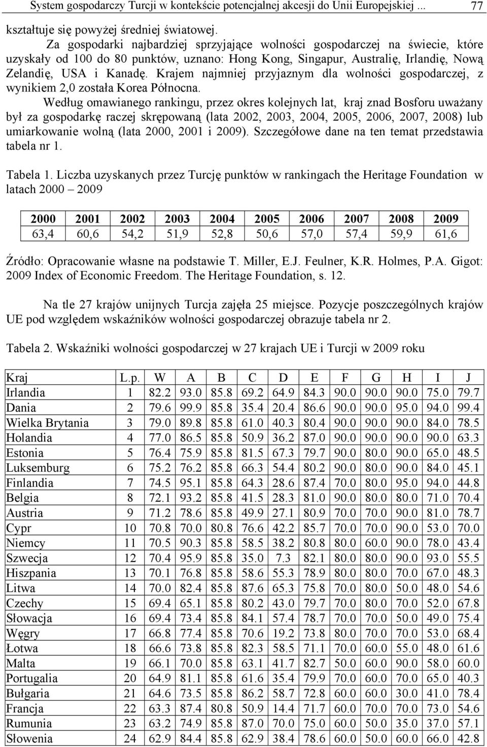 Krajem najmniej przyjaznym dla wolności gospodarczej, z wynikiem 2,0 została Korea Północna.