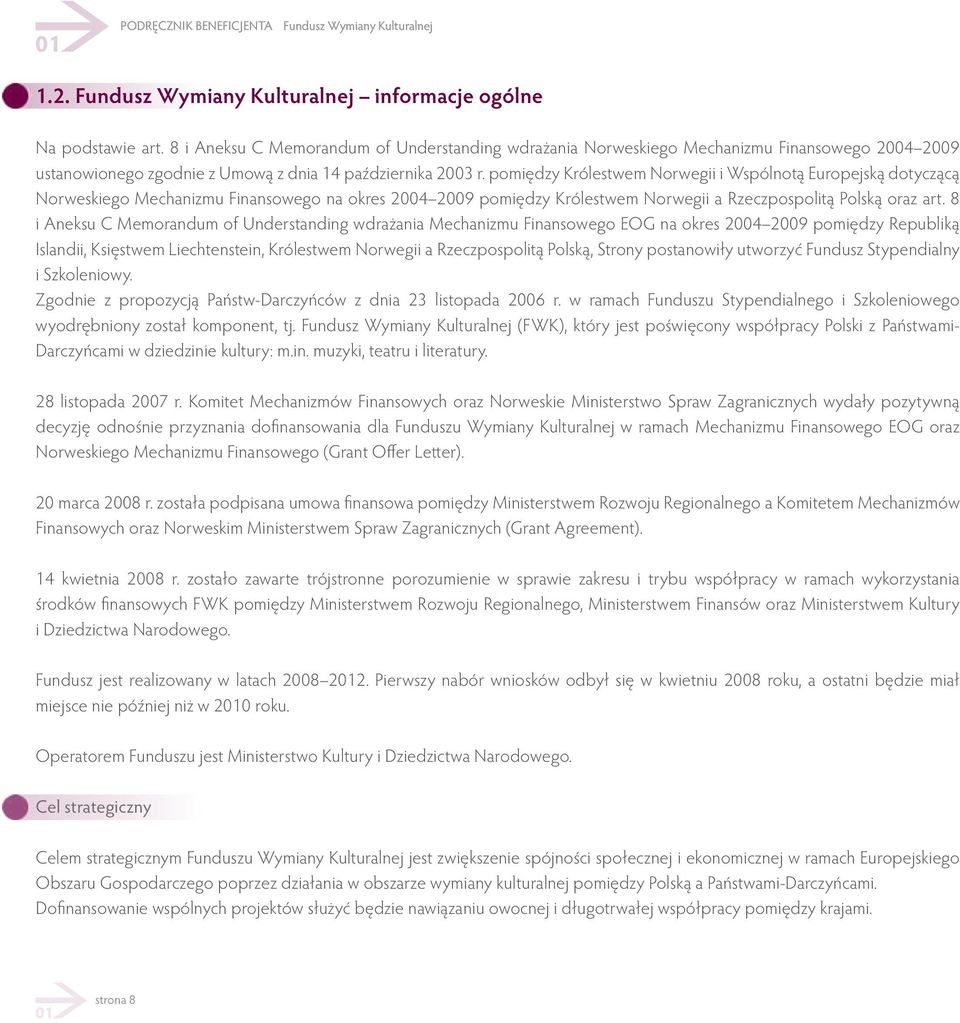 pomiędzy Królestwem Norwegii i Wspólnotą Europejską dotyczącą Norweskiego Mechanizmu Finansowego na okres 2004 2009 pomiędzy Królestwem Norwegii a Rzeczpospolitą Polską oraz art.