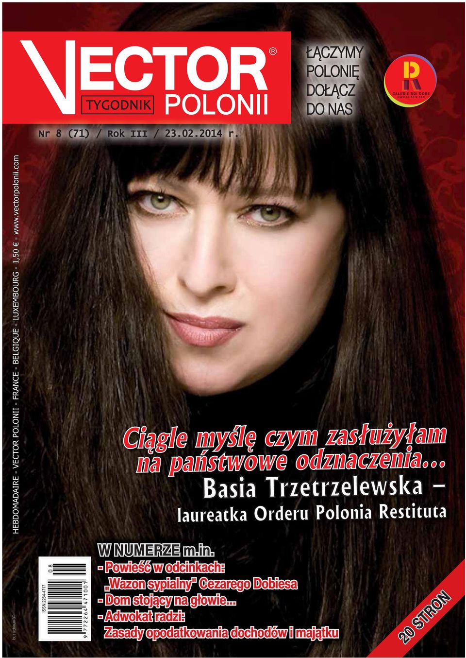 .. Basia Trzetrzelewska laureatka Orderu Polonia Restituta W NUMERZE m.in.