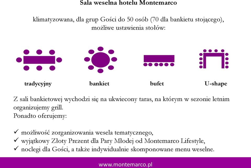 w sezonie letnim organizujemy grill.