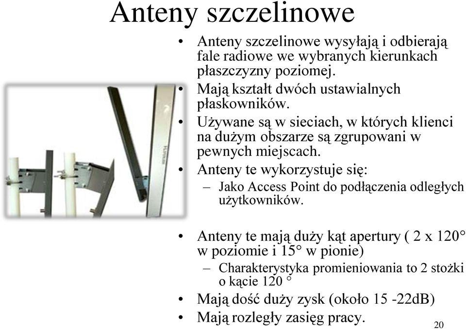 Używane są w sieciach, w których klienci na dużym obszarze są zgrupowani w pewnych miejscach.