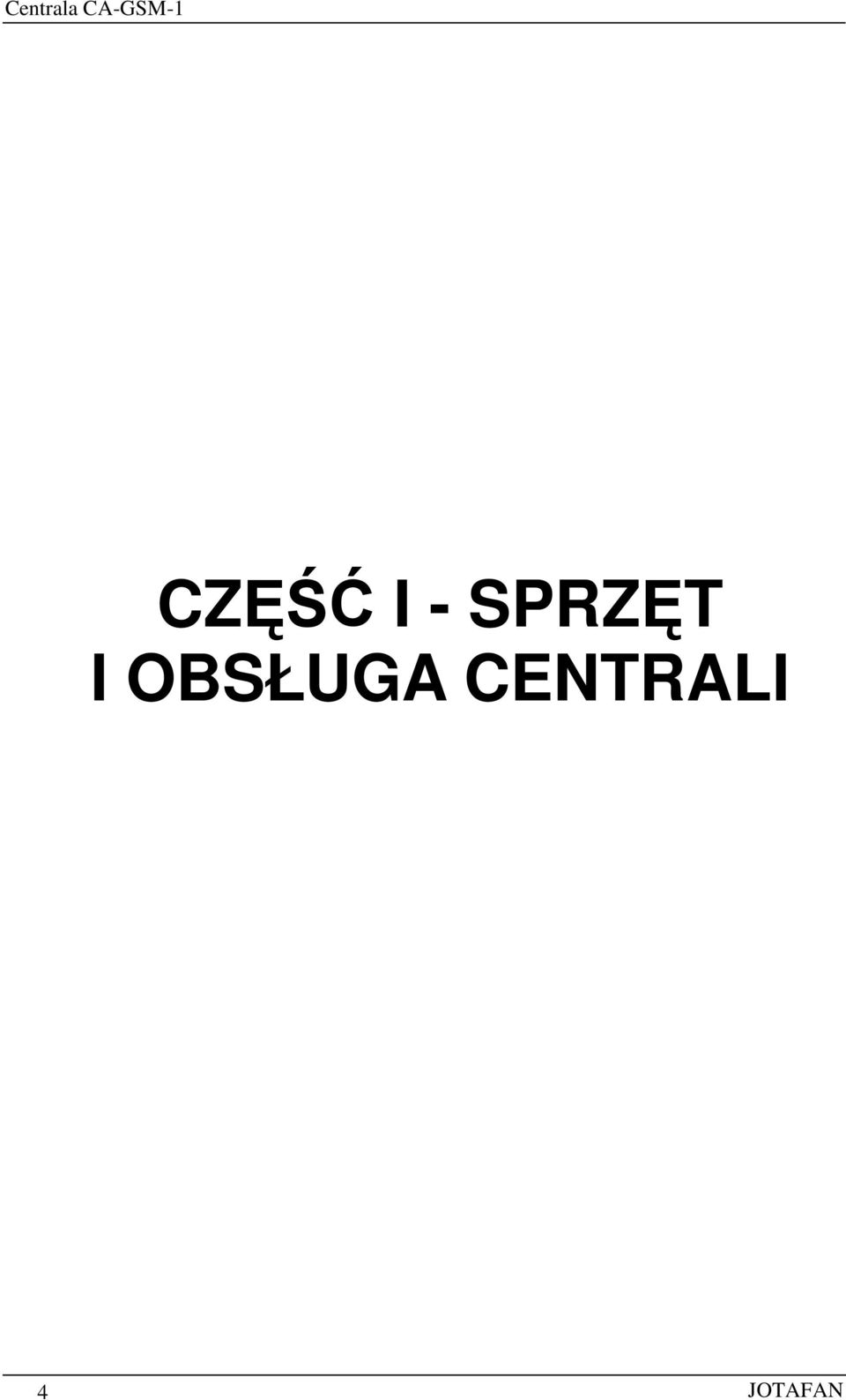 OBSŁUGA