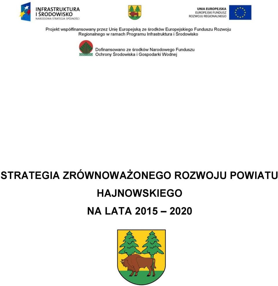 ROZWOJU POWIATU