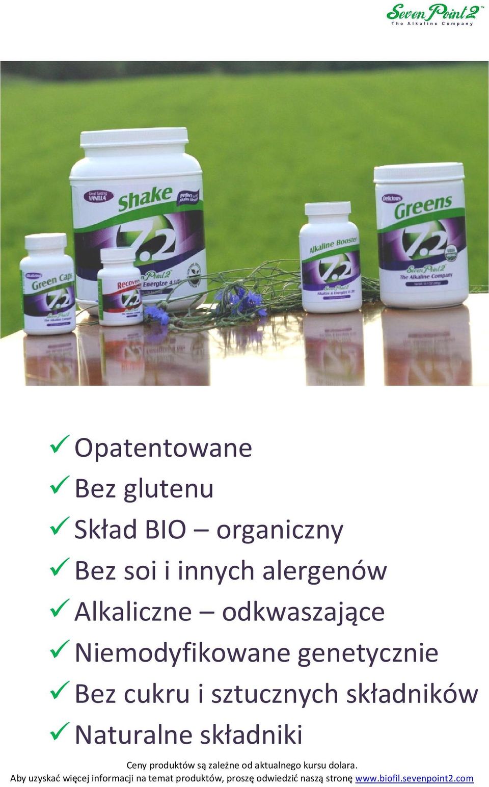 Alkaliczne odkwaszające Niemodyfikowane