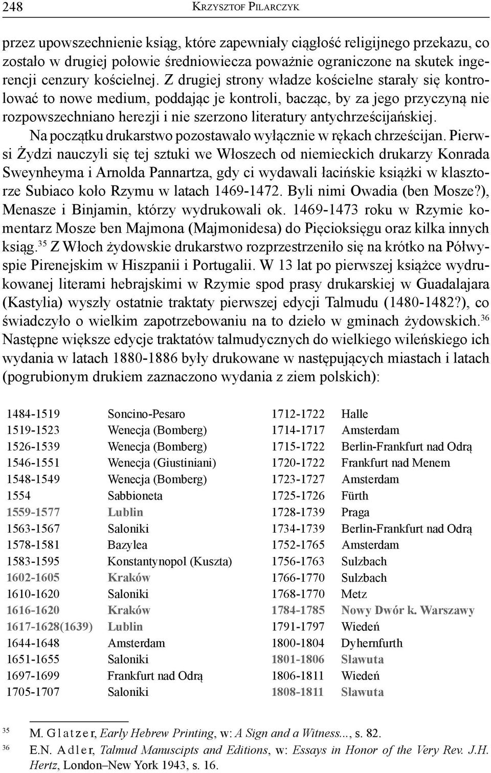 Z drugiej strony władze kościelne starały się kontrolować to nowe medium, poddając je kontroli, bacząc, by za jego przyczyną nie rozpowszechniano herezji i nie szerzono literatury