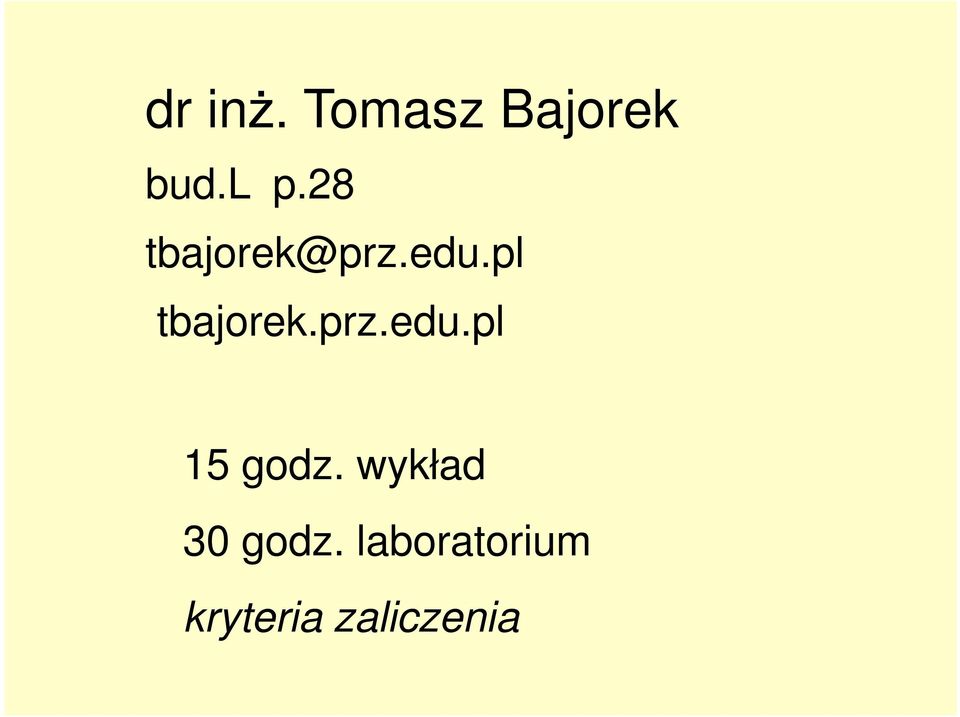 prz.edu.pl 15 godz.