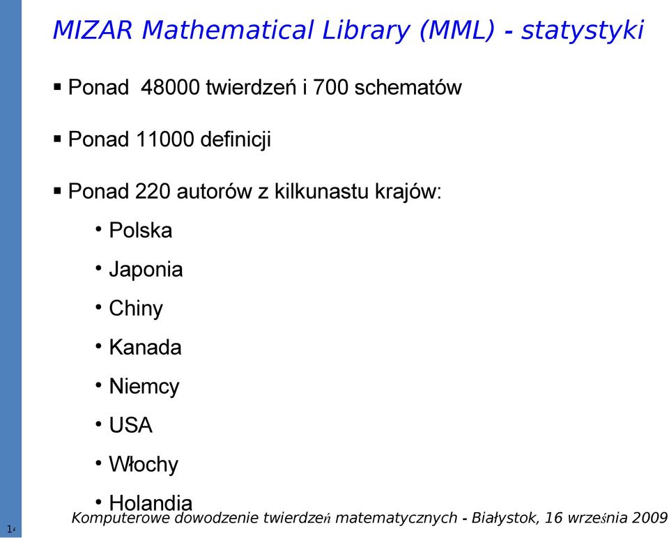 definicji Ponad 220 autorów z kilkunastu krajów: