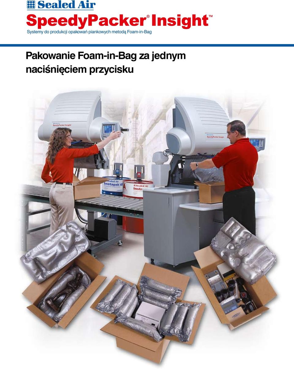 Foam-in-Bag Pakowanie