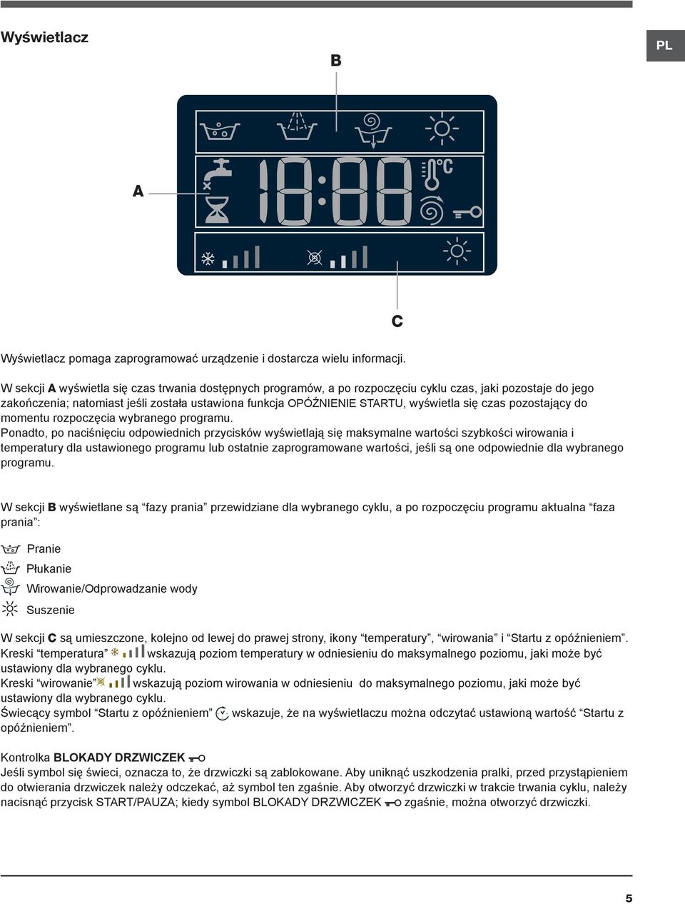 czas pozostający do momentu rozpoczęcia wybranego programu.