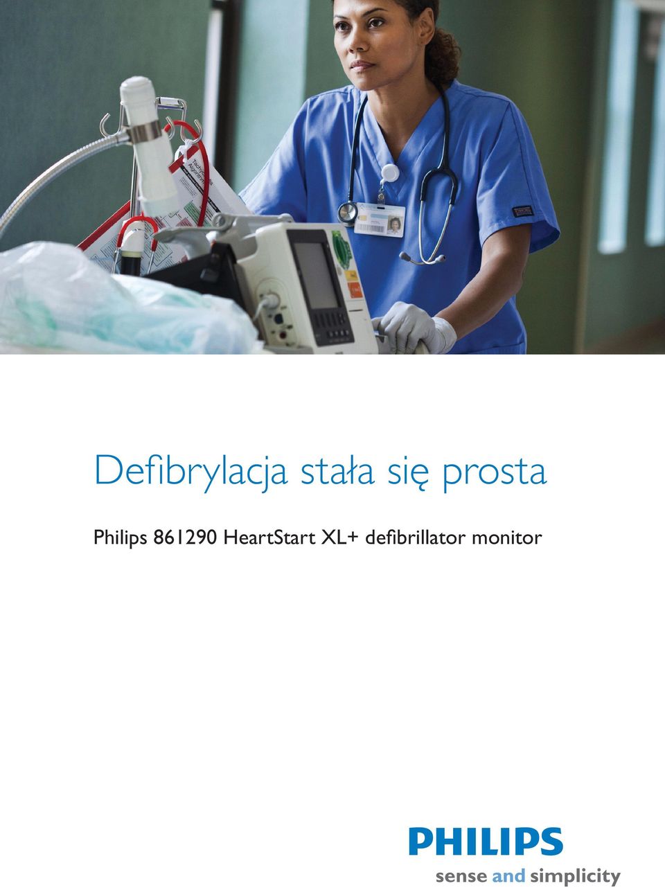 HeartStart XL+ defibrillator monitor