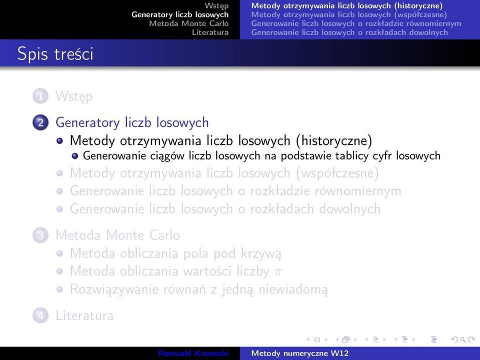 liczb losowych na