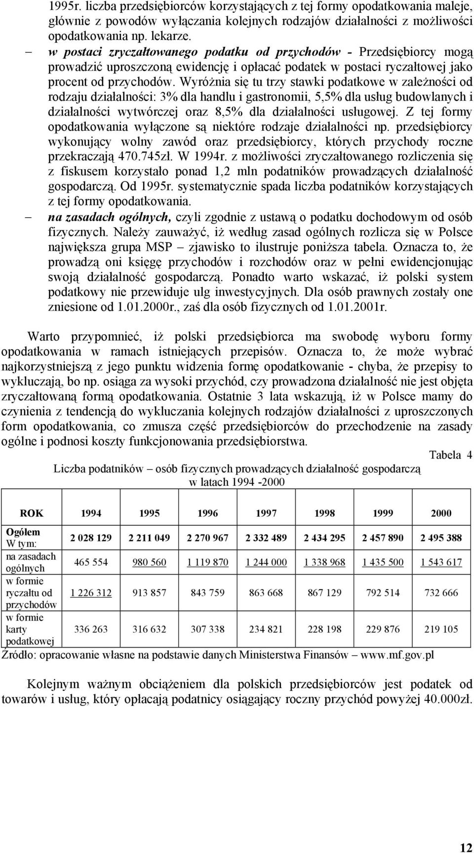 Wyróżnia się tu trzy stawki podatkowe w zależności od rodzaju działalności: 3% dla handlu i gastronomii, 5,5% dla usług budowlanych i działalności wytwórczej oraz 8,5% dla działalności usługowej.