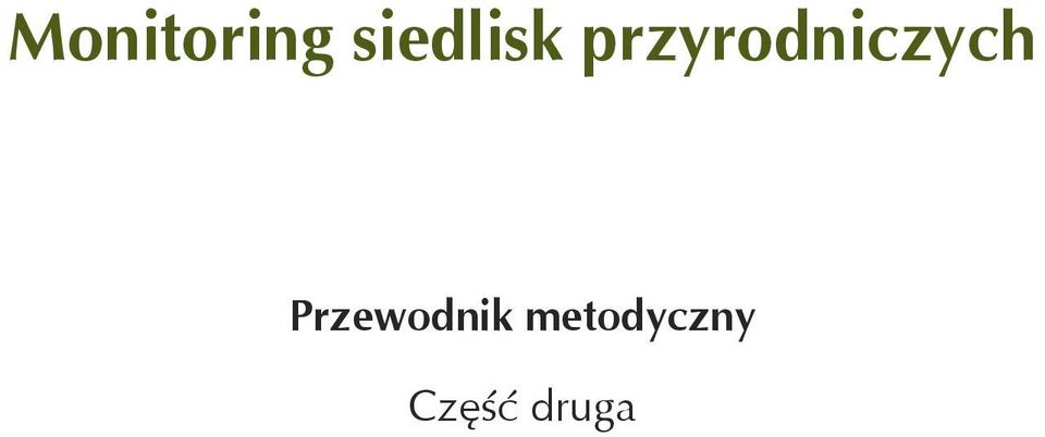 przyrodniczych