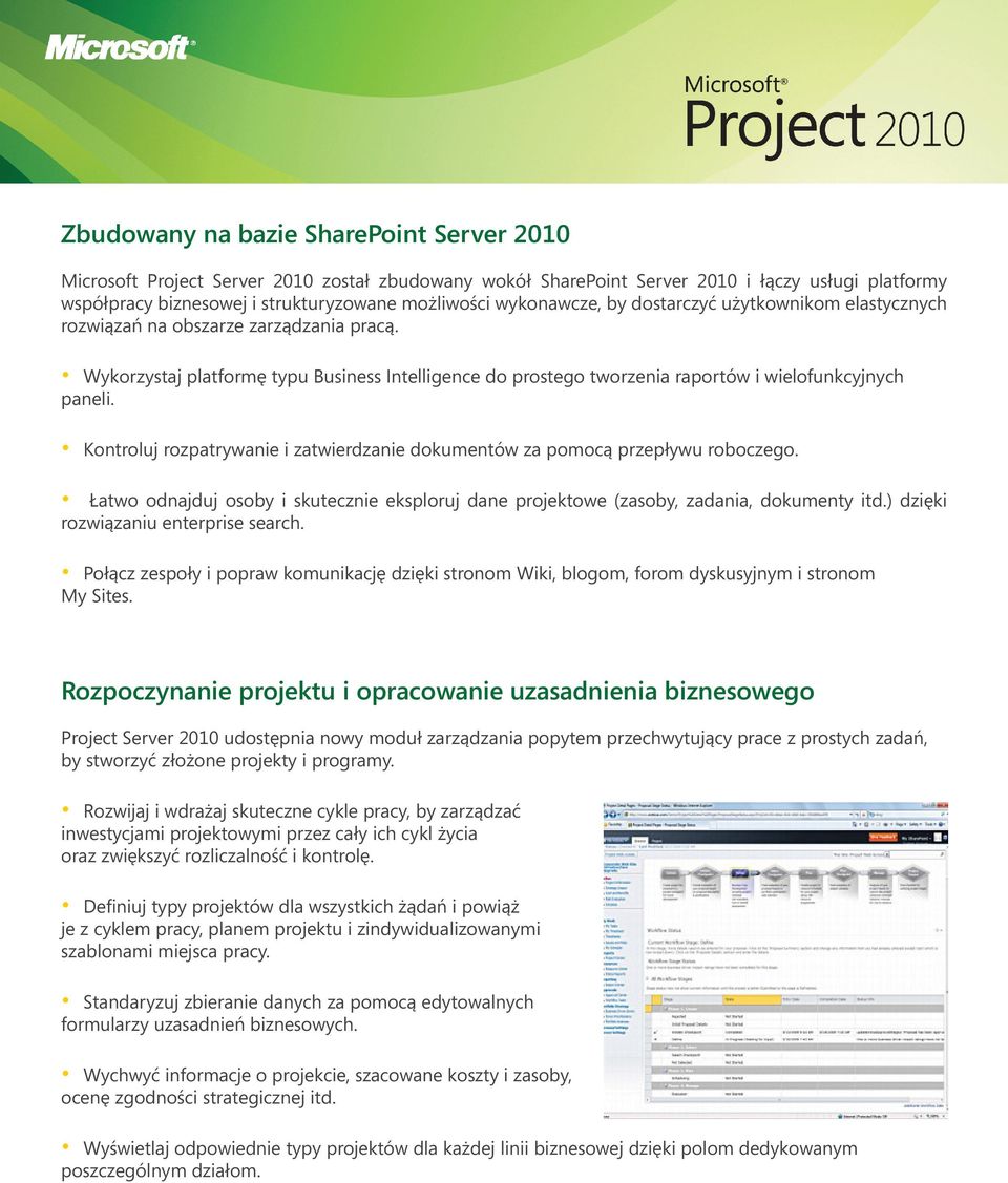 Kontroluj rozpatrywanie i zatwierdzanie dokumentów za pomocą przepływu roboczego. Łatwo odnajduj osoby i skutecznie eksploruj dane projektowe (zasoby, zadania, dokumenty itd.