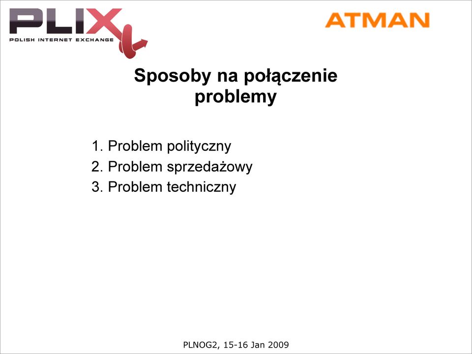 Problem polityczny 2.