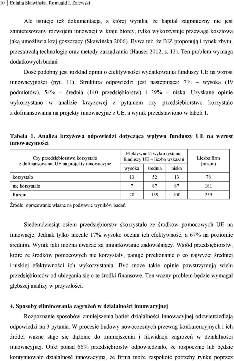 goszczący (Skawińska 2006). Bywa też, że BIZ proponują i rynek zbytu, przestarzałą technologię oraz metody zarządzania (Hauser 2012, s. 12). Ten problem wymaga dodatkowych badań.