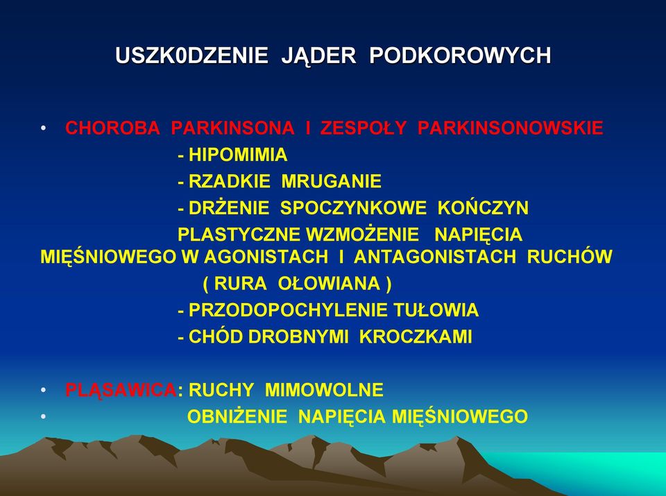 NAPIĘCIA MIĘŚNIOWEGO W AGONISTACH I ANTAGONISTACH RUCHÓW ( RURA OŁOWIANA ) -