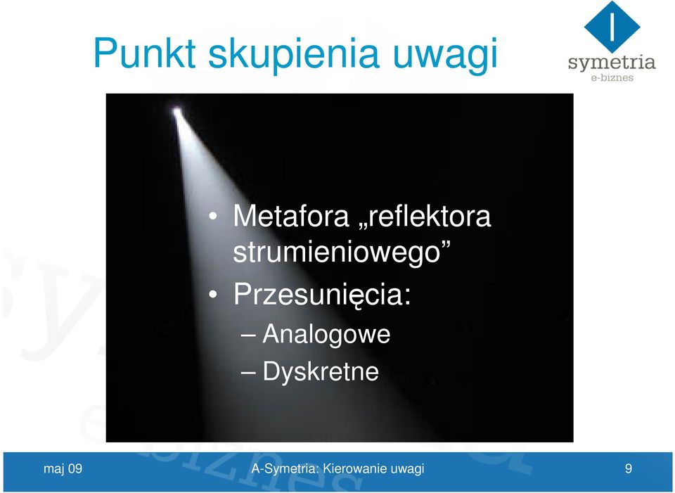 Przesunięcia: Analogowe