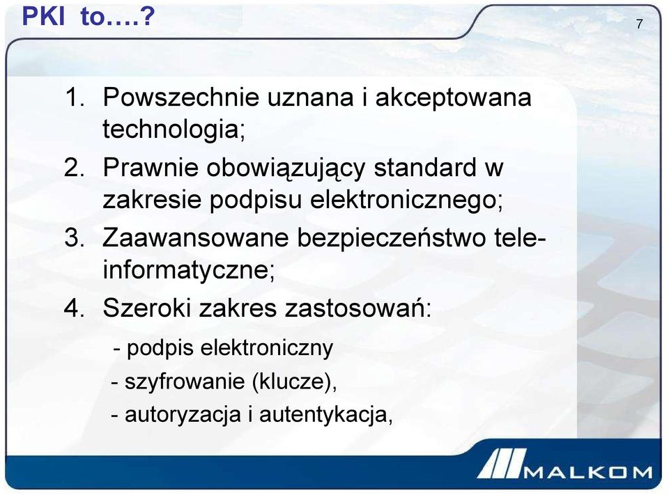 Zaawansowane bezpieczeństwo teleinformatyczne; 4.