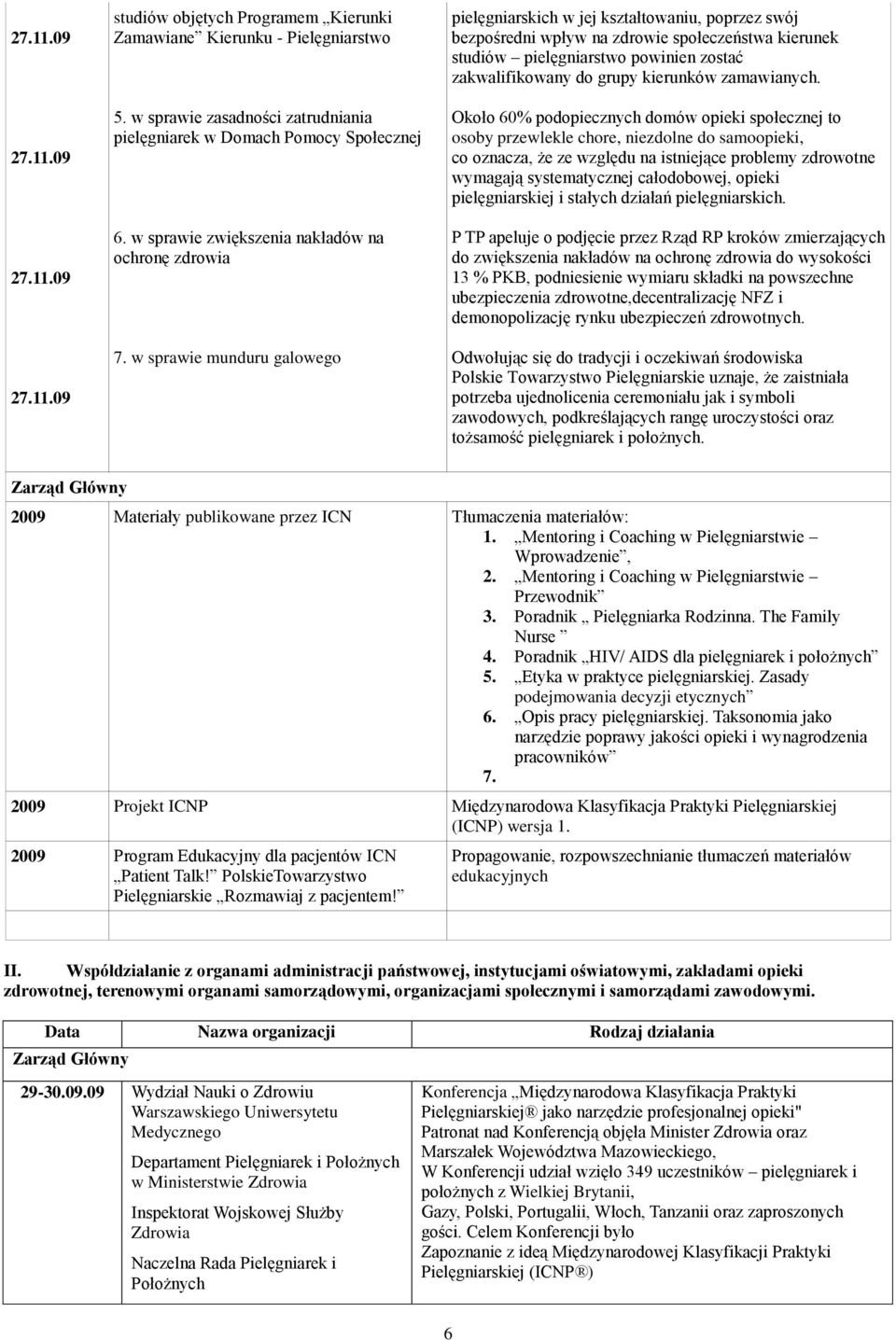 w sprawie munduru galowego pielęgniarskich w jej kształtowaniu, poprzez swój bezpośredni wpływ na zdrowie społeczeństwa kierunek studiów pielęgniarstwo powinien zostać zakwalifikowany do grupy