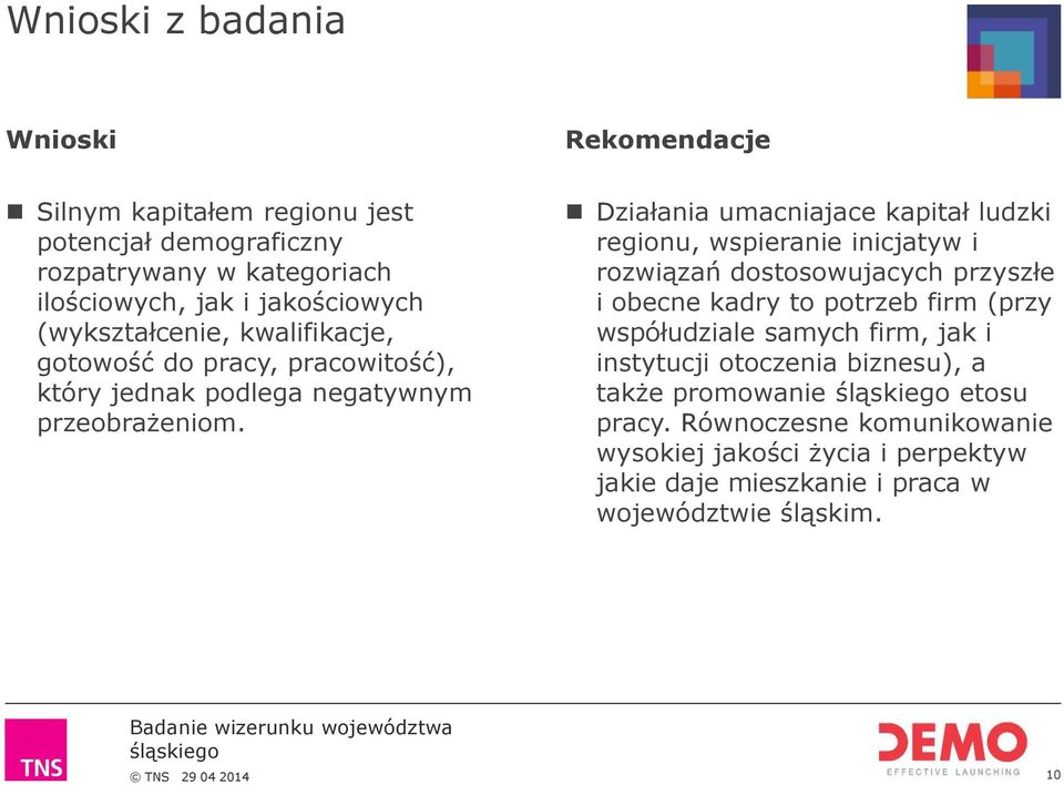 Działania umacniajace kapitał ludzki regionu, wspieranie inicjatyw i rozwiązań dostosowujacych przyszłe i obecne kadry to potrzeb firm (przy współudziale