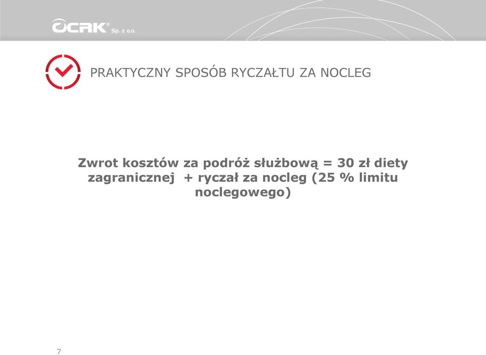 służbową = 30 zł diety zagranicznej