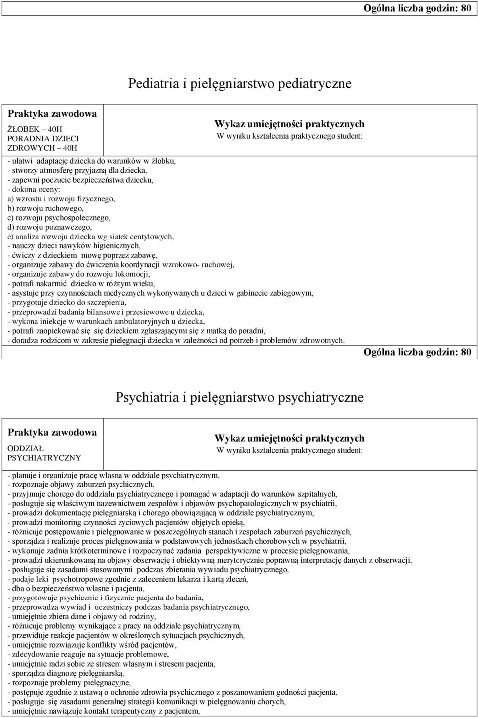 - nauczy dzieci nawyków higienicznych, - ćwiczy z dzieckiem mowę poprzez zabawę, - organizuje zabawy do ćwiczenia koordynacji wzrokowo- ruchowej, - organizuje zabawy do rozwoju lokomocji, - potrafi