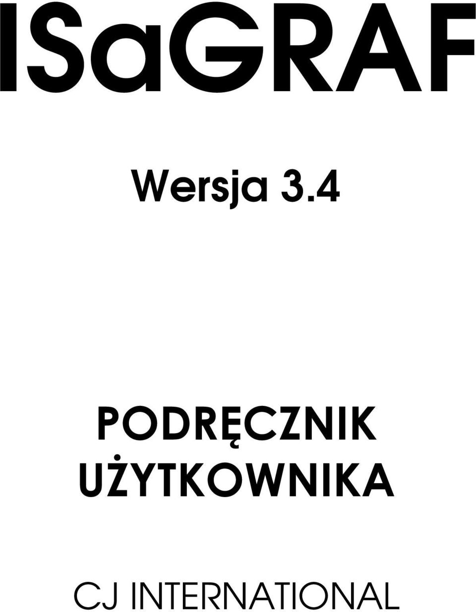 UŻYTKOWNIKA CJ