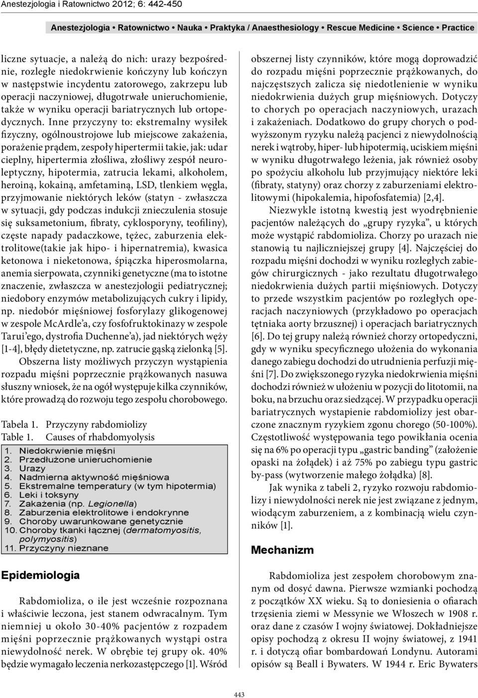 Inne przyczyny to: ekstremalny wysiłek fizyczny, ogólnoustrojowe lub miejscowe zakażenia, porażenie prądem, zespoły hipertermii takie, jak: udar cieplny, hipertermia złośliwa, złośliwy zespół