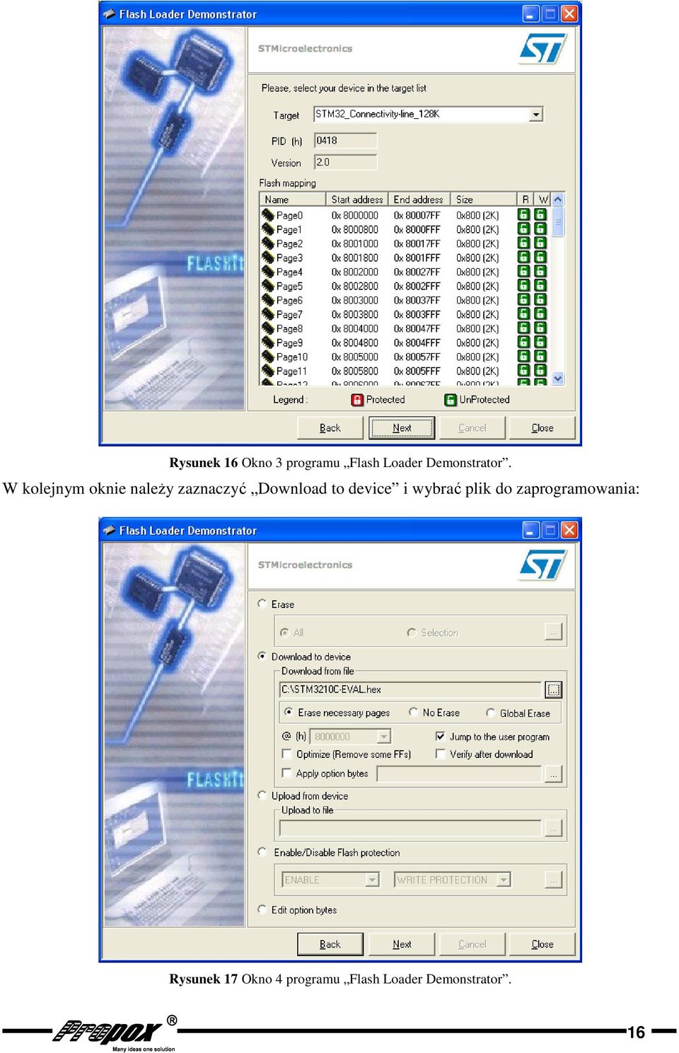 W kolejnym oknie należy zaznaczyć Download to