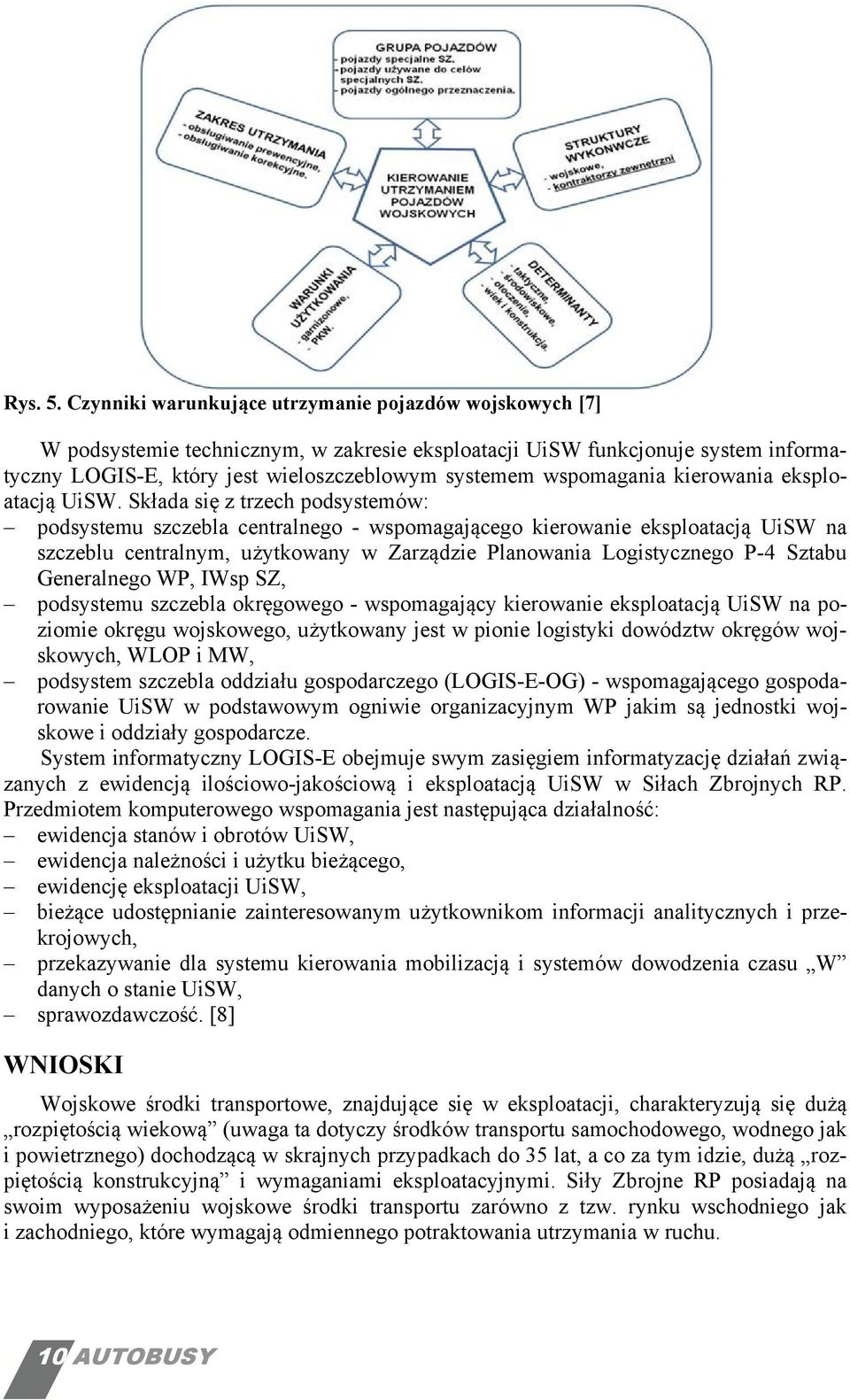 wspomagania kierowania eksploatacją UiSW.