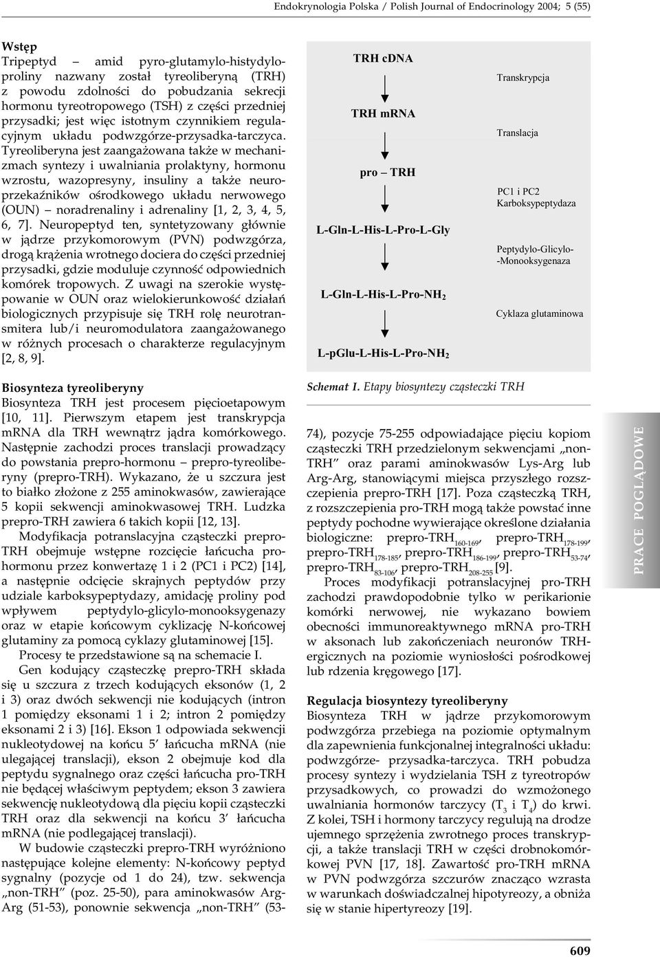 Tyreoliberyna jest zaangażowana także w mechanizmach syntezy i uwalniania prolaktyny, hormonu wzrostu, wazopresyny, insuliny a także neuroprzekaźników ośrodkowego układu nerwowego (OUN) noradrenaliny