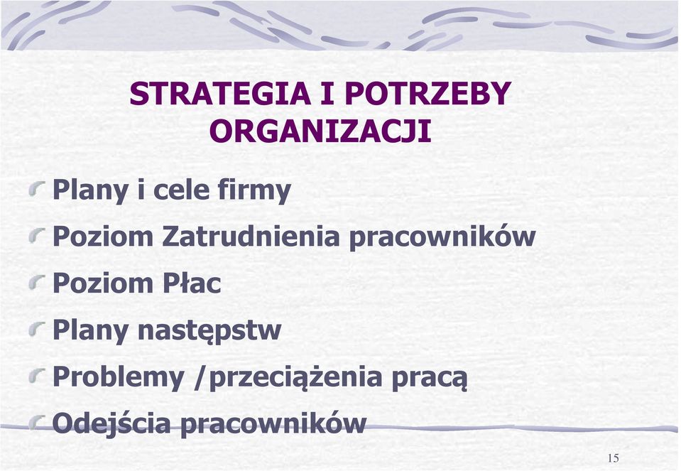 pracowników Poziom Płac Plany następstw