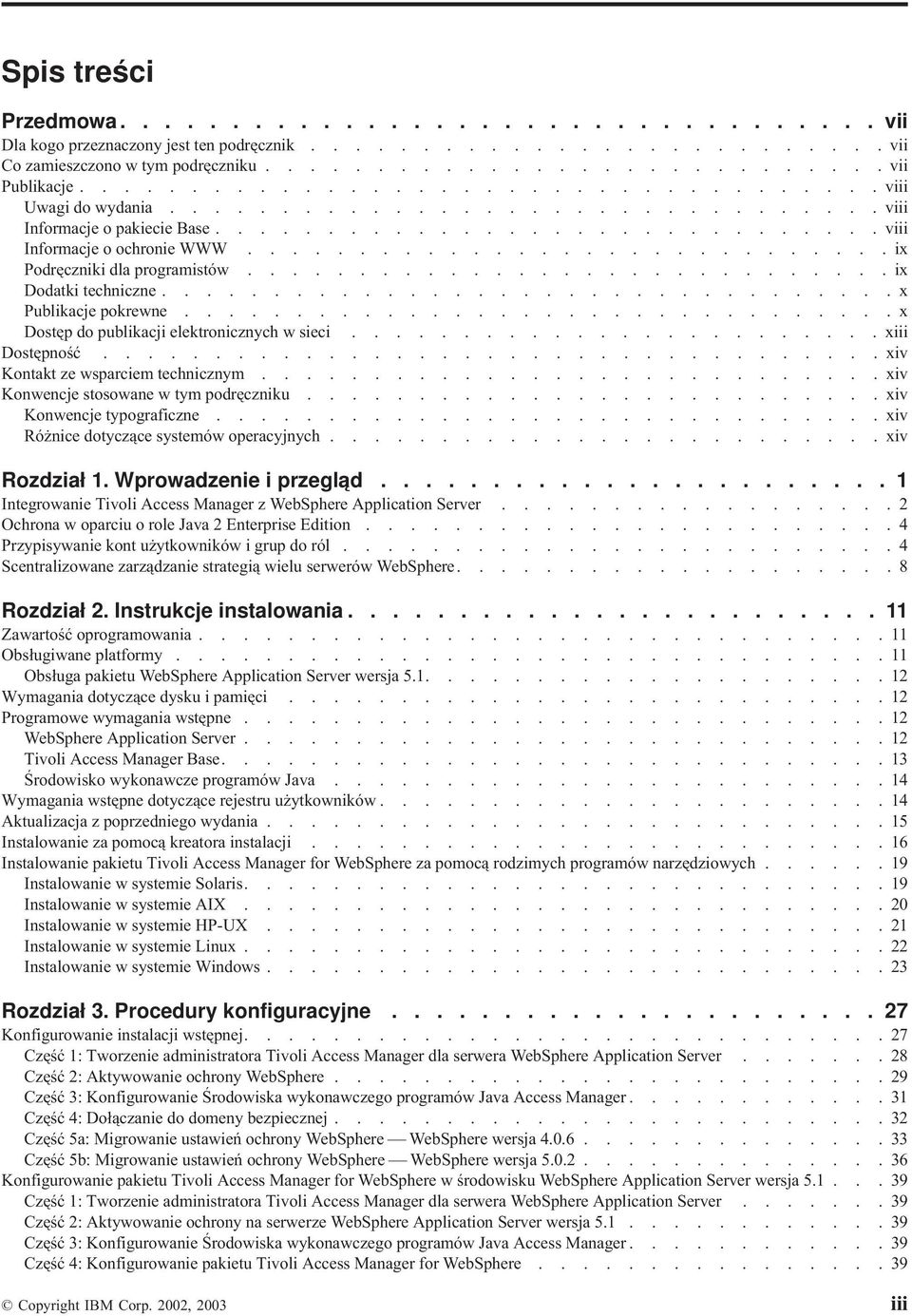 ............................ix Podręczniki dla programistów.............................ix Dodatki techniczne.................................x Publikacje pokrewne.