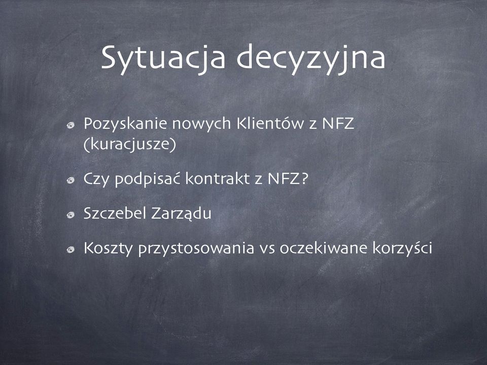 podpisać kontrakt z NFZ?