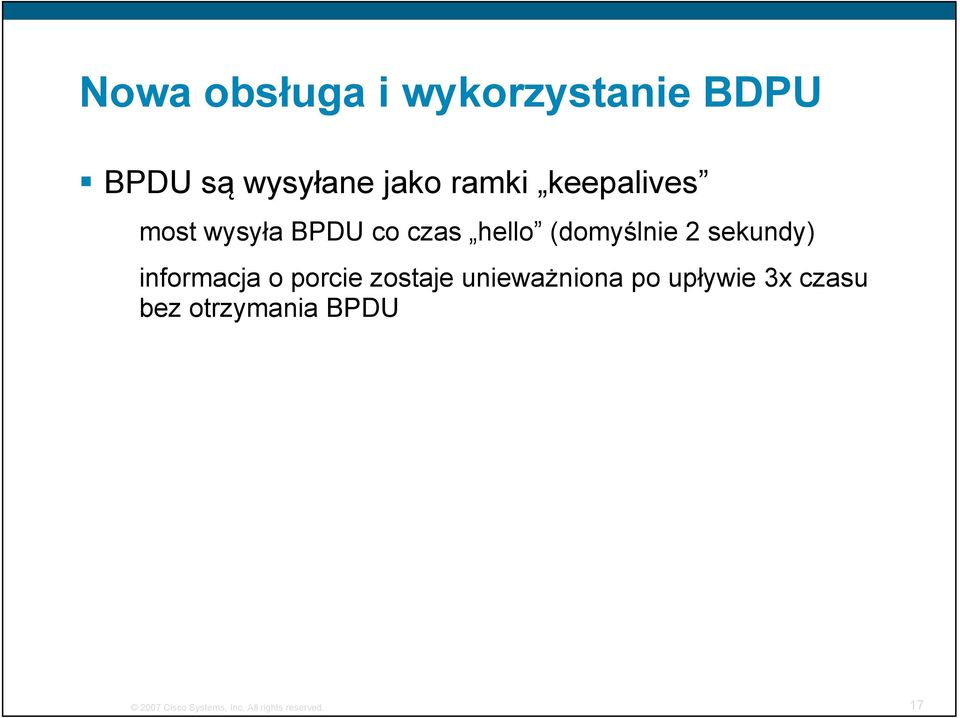 informacja o porcie zostaje unieważniona po upływie 3x czasu