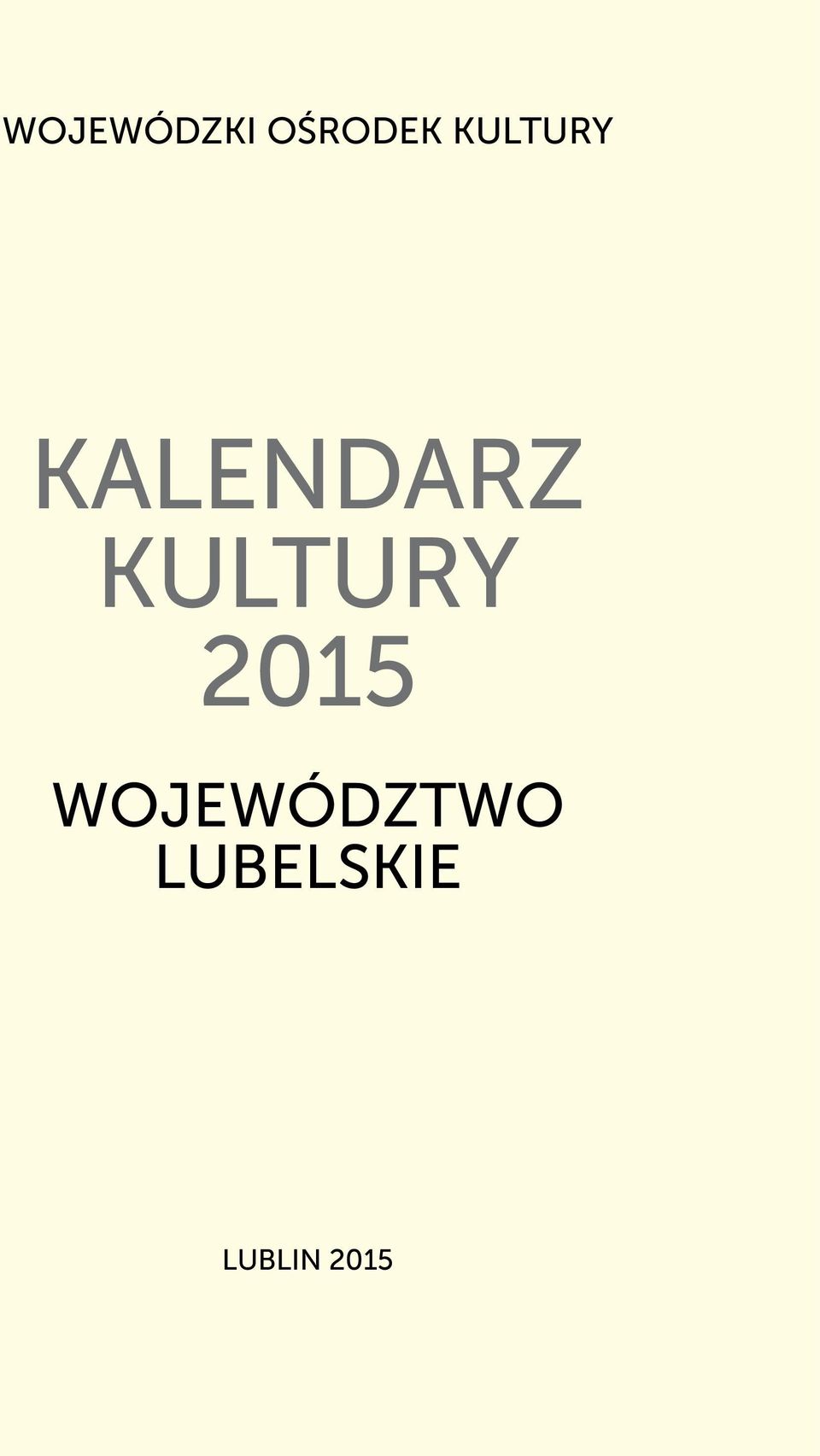 KULTURY 2015