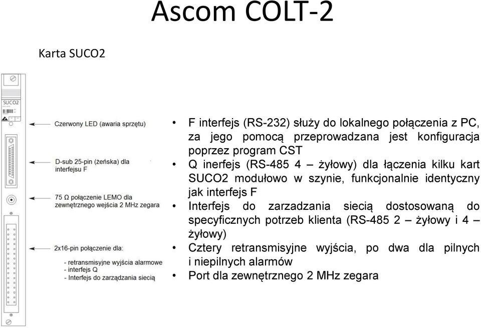 funkcjonalnie identyczny jak interfejs F Interfejs do zarzadzania siecią dostosowaną do specyficznych potrzeb klienta