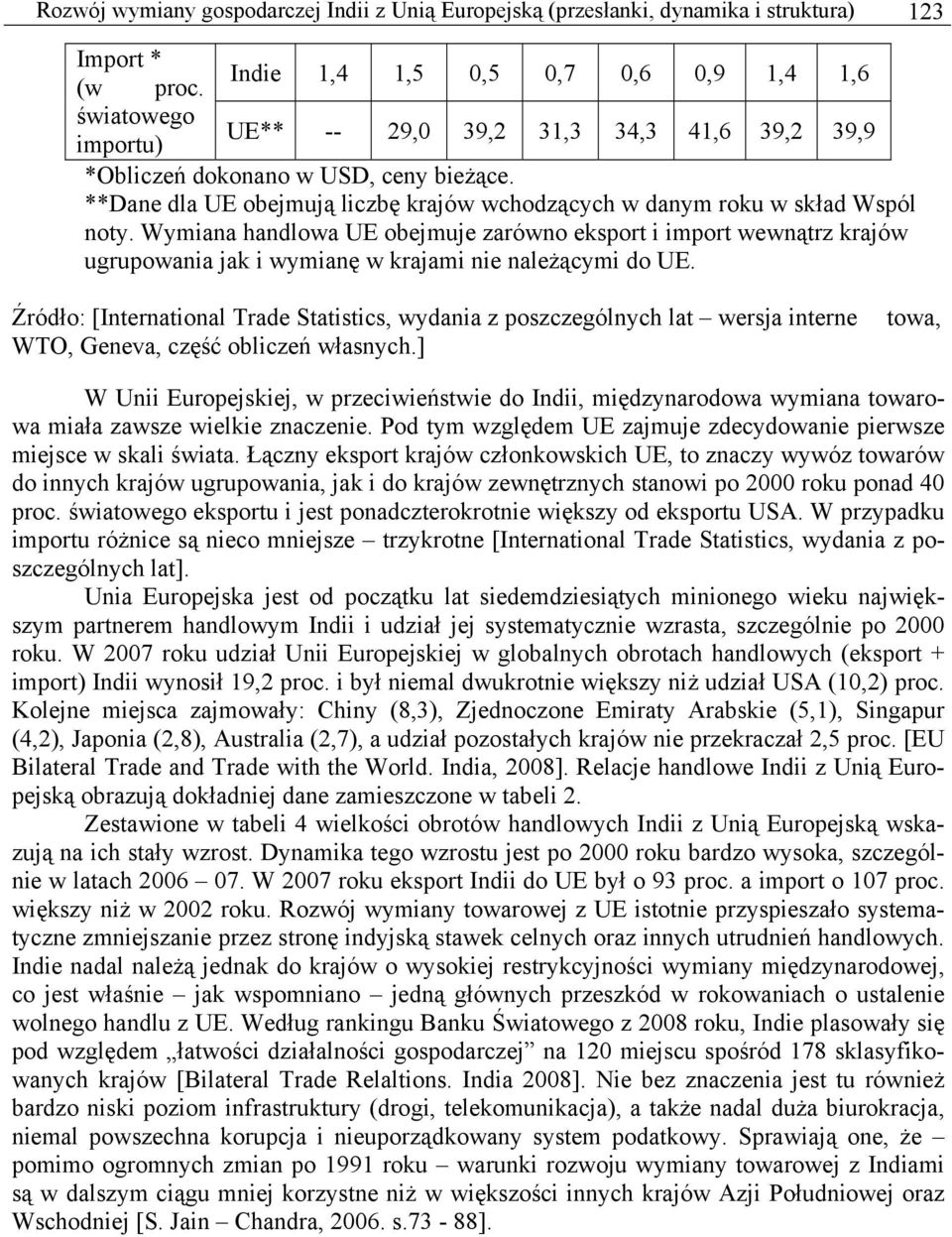 **Dane dla UE obejmują liczbę krajów wchodzących w danym roku w skład Wspól noty.