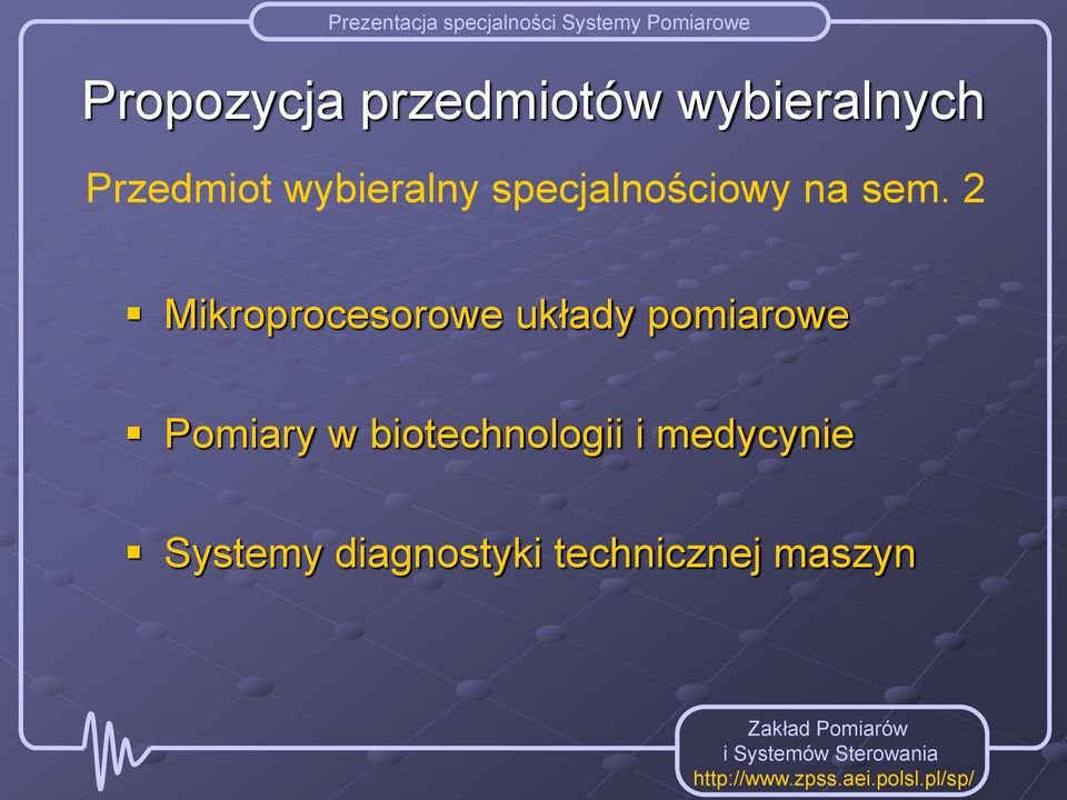 2 Mikroprocesorowe układy pomiarowe Pomiary w