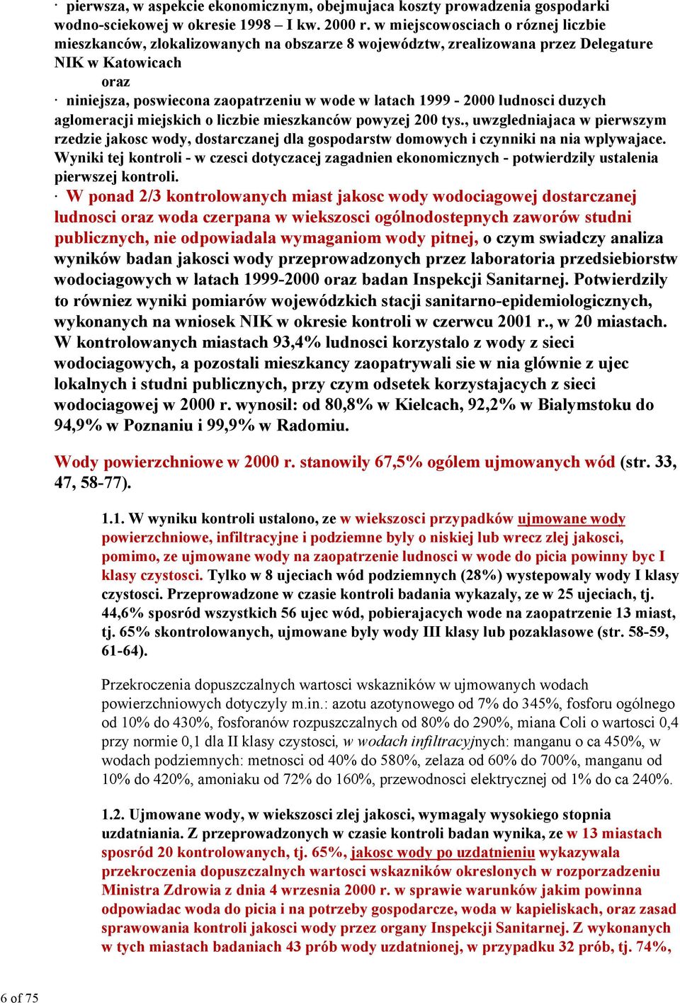 1999-2000 ludnosci duzych aglomeracji miejskich o liczbie mieszkanców powyzej 200 tys.