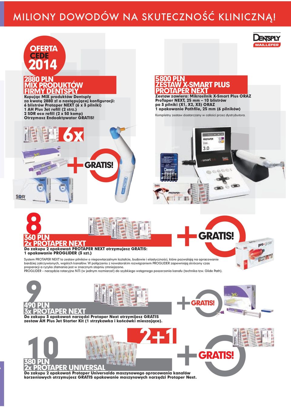 strz.) 2 SDR eco refill (2 x 50 komp) Otrzymasz Endoaktywator GRATIS!