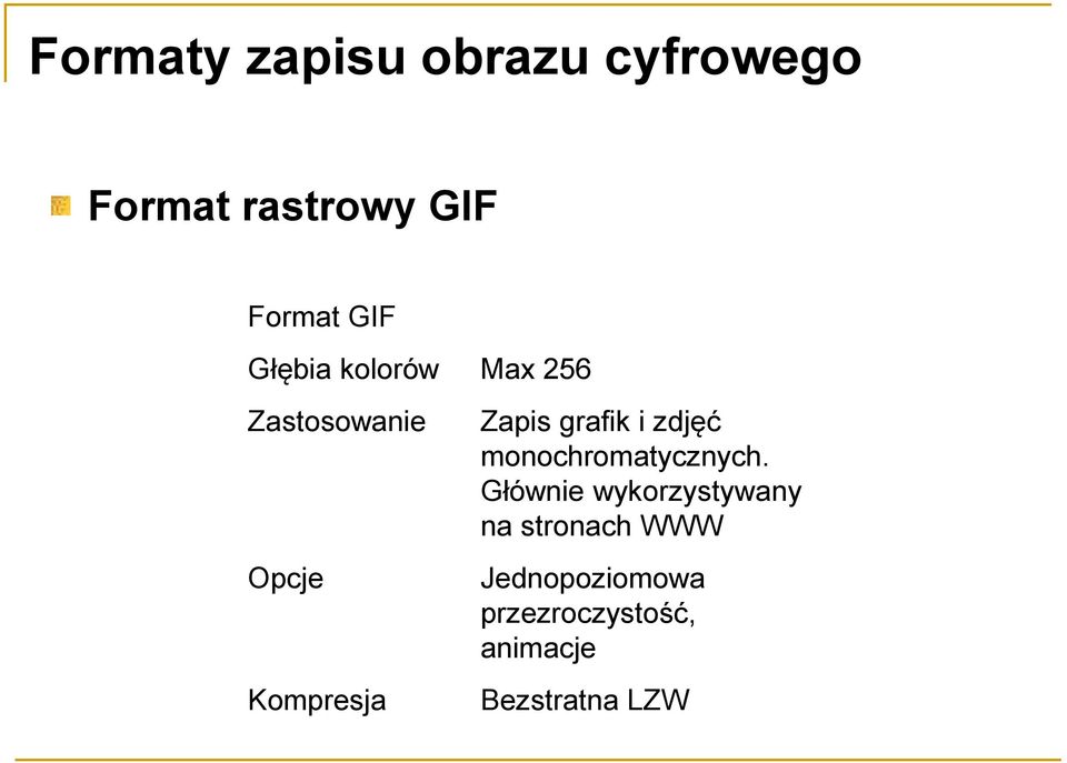 monochromatycznych.