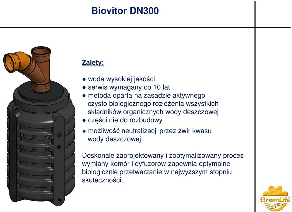 możliwość neutralizacji przez żwir kwasu wody deszczowej Doskonale zaprojektowany i zoptymalizowany proces