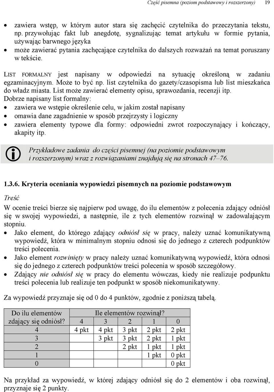 LIST FORMALNY jest napisany w odpowiedzi na sytuację określoną w zadaniu egzaminacyjnym. Może to być np. list czytelnika do gazety/czasopisma lub list mieszkańca do władz miasta.