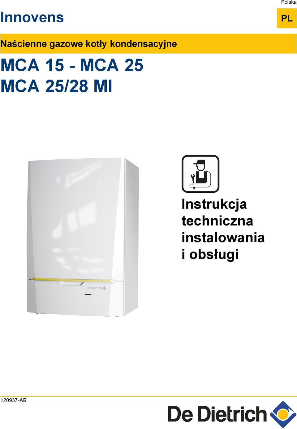 - MCA 5 MCA 5/8 MI Instrukcja
